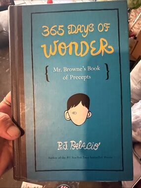 365 Days of Wonder by R.J. Palacio - Teal Hardcover